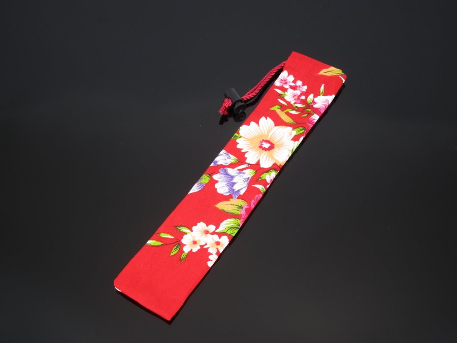  TL-2498   客花筷袋禮金檀23.5cm