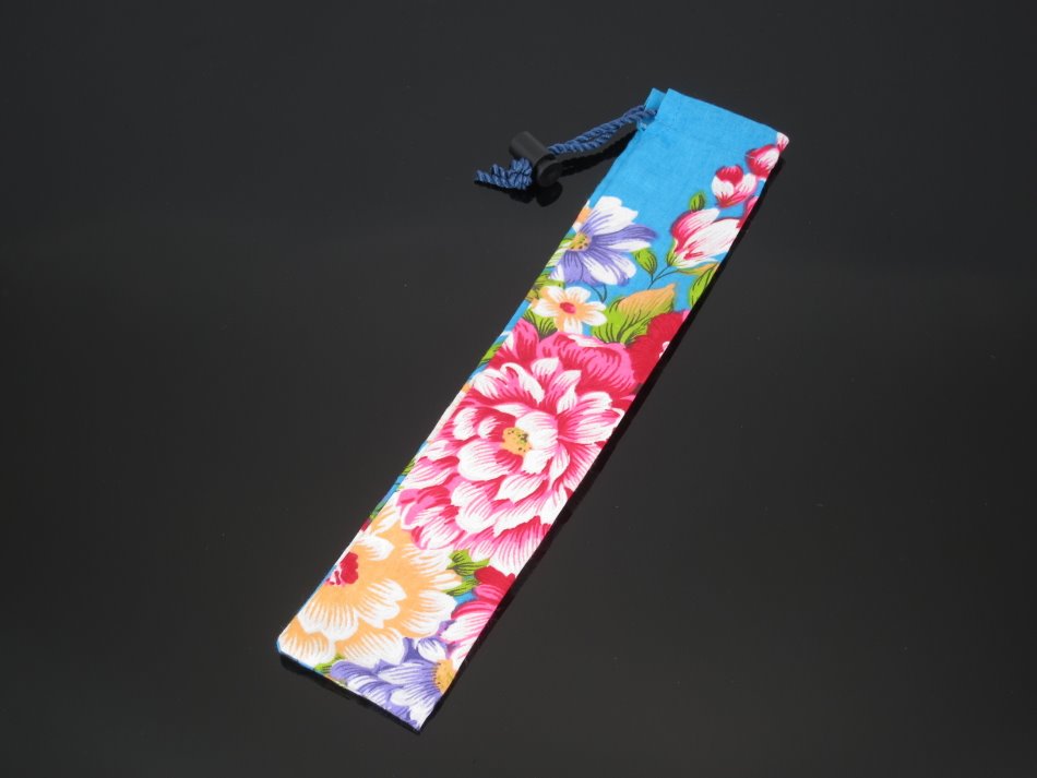  TL-2498   客花筷袋禮金檀23.5cm