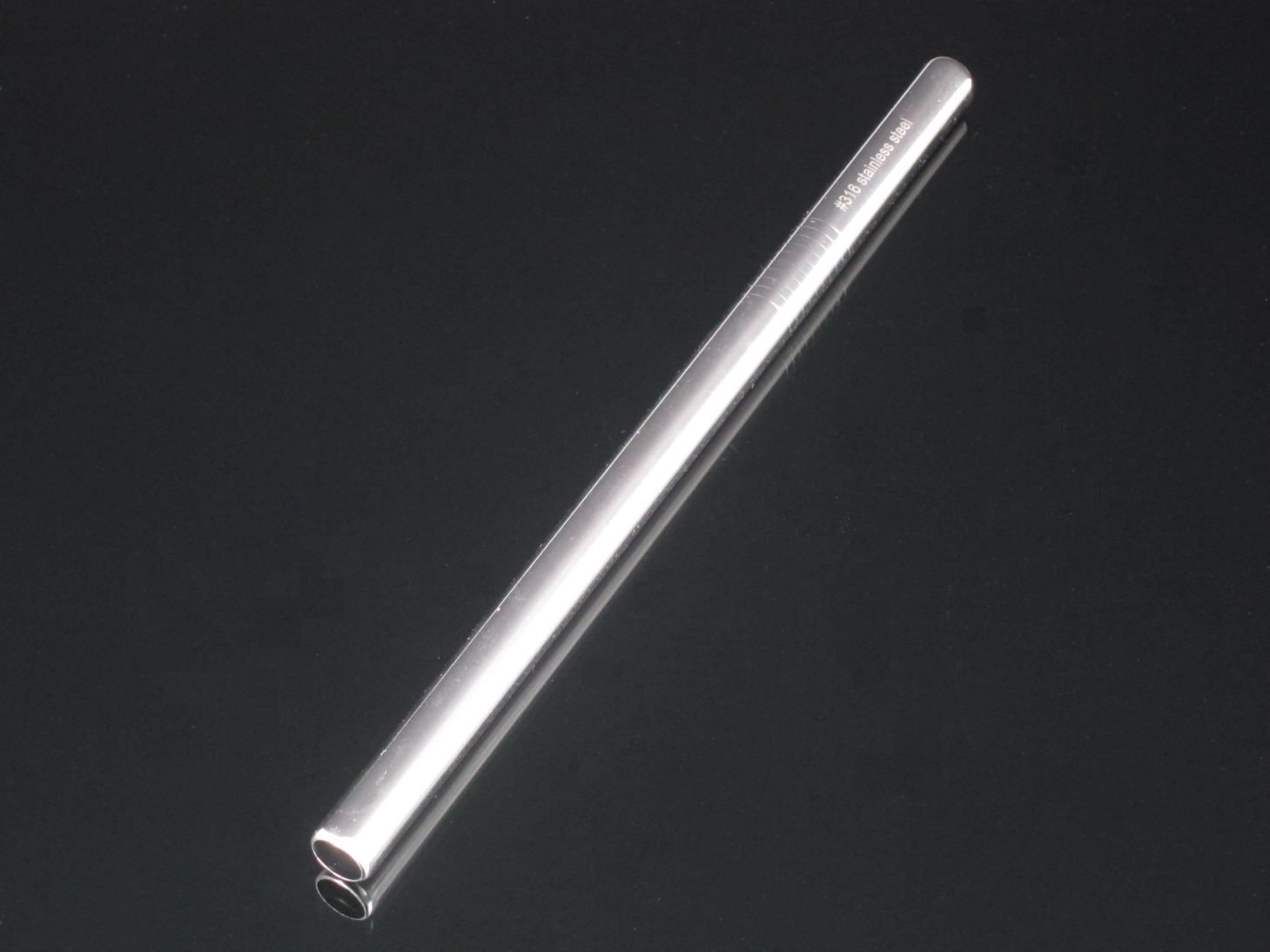 50218003L #316 12*21.5cm不鏽鋼吸管+雕