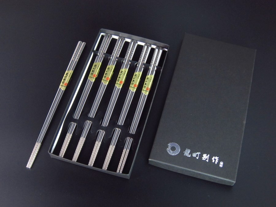 ET-2047  #304全方筷5雙-硬盒