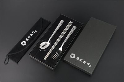 TL-24445 龍町波紋餐具-彩盒