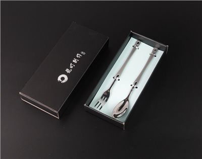 GV-014  歐式ST點心叉匙組2入