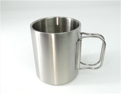 ET-2065 雙層不銹鋼隔熱活動把手杯